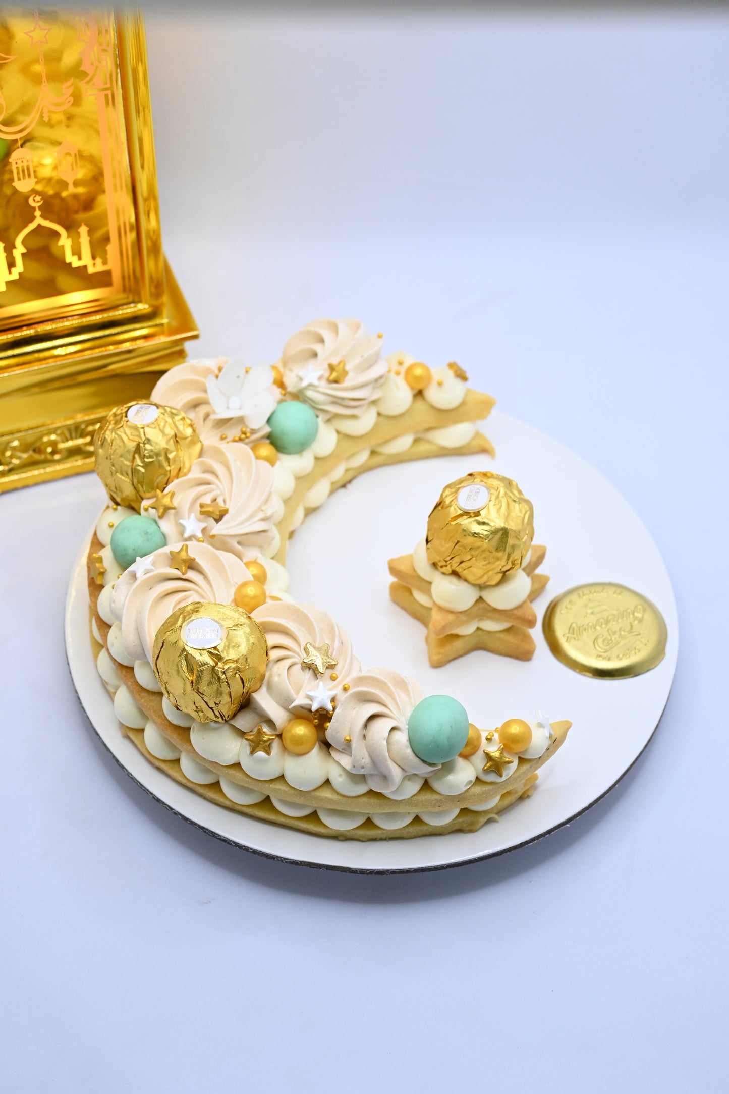 Ramadan half moon cake 2