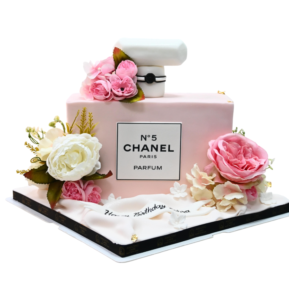 Chanel Rose Cake