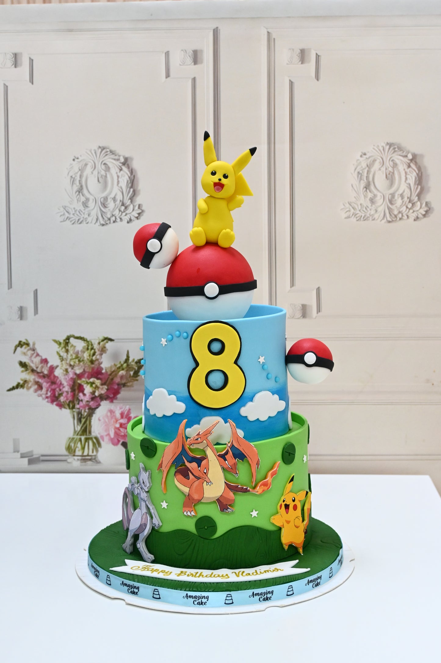 Pikachu Cake