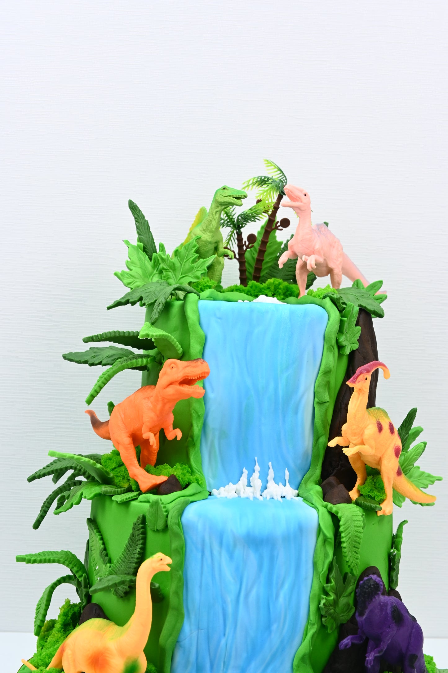Dino theme cake