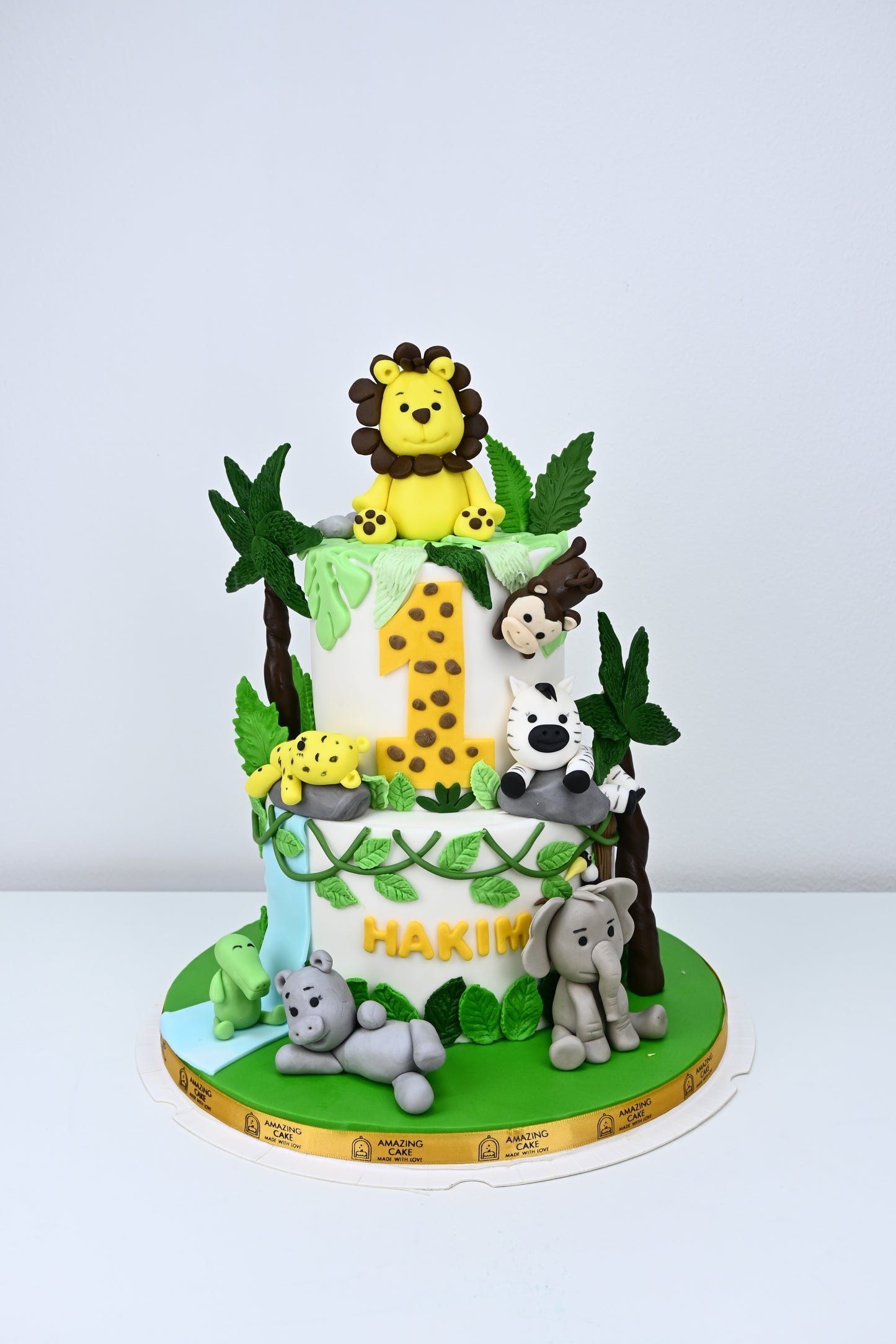 Safari theme cake 4