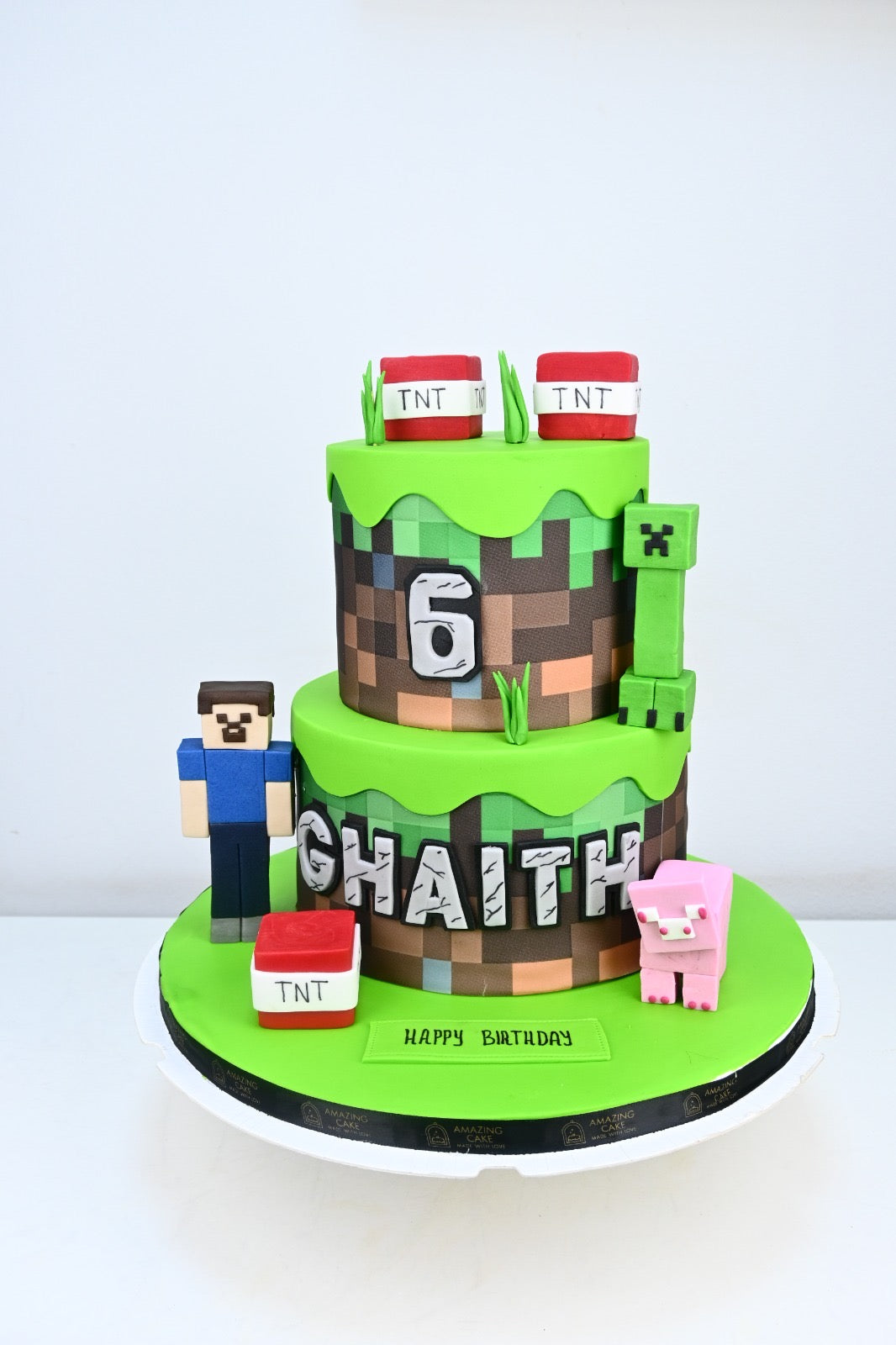 Minecraft 2 cake