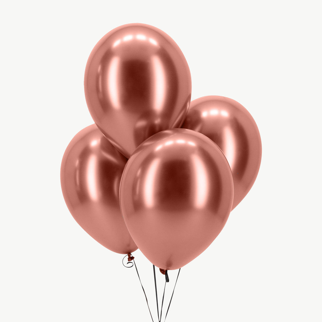 Rose gold color Helium baloon