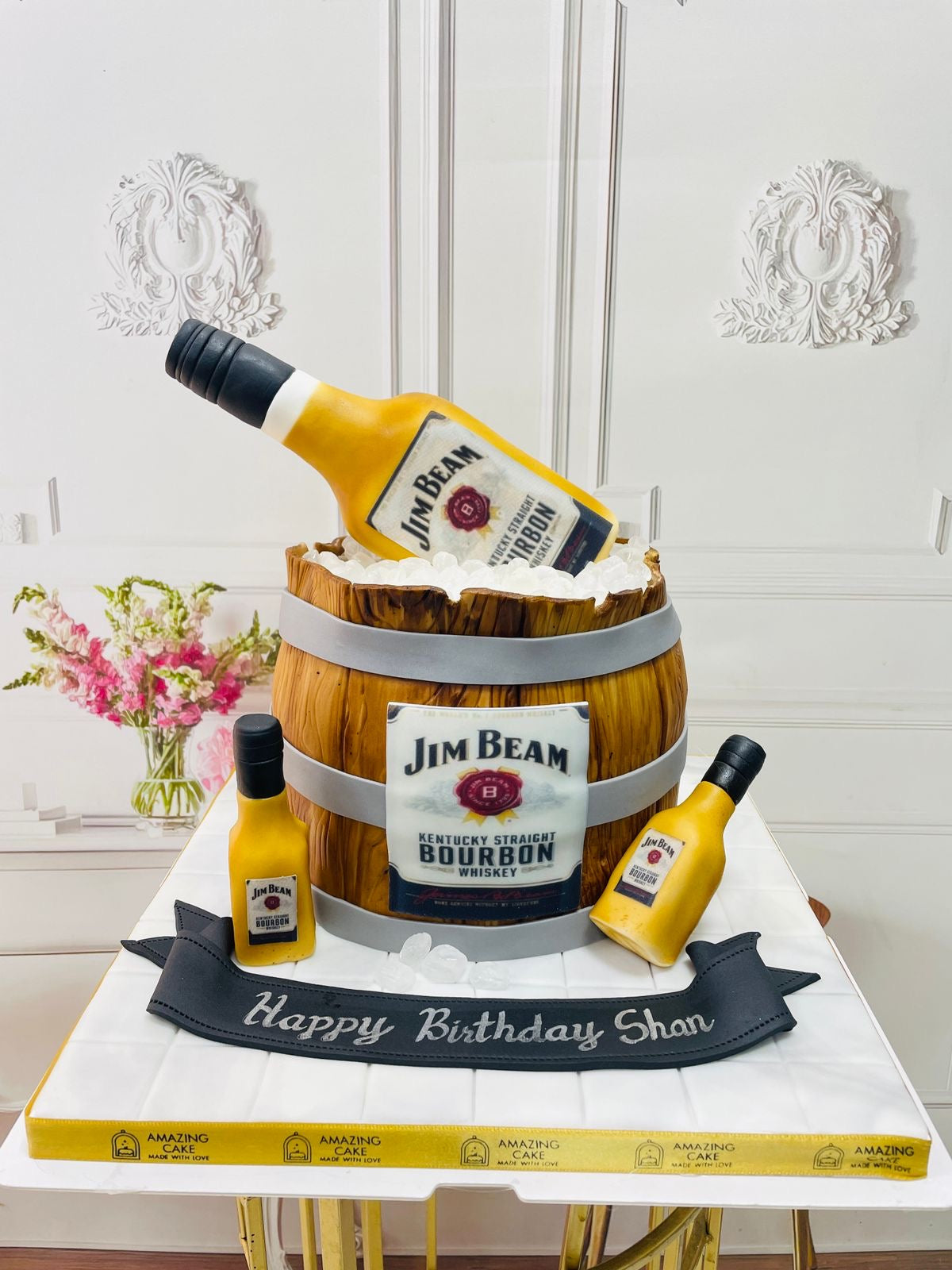 Jim beam cake