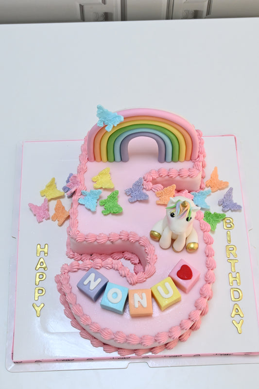 Unicorn 5 cake