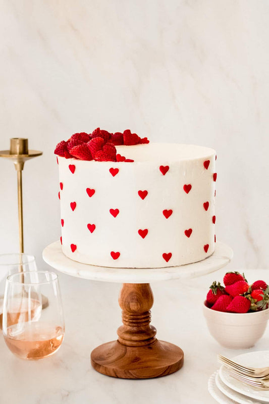 Tiny Heart Valentine Cake