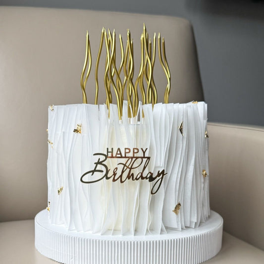 White Wafer Cake