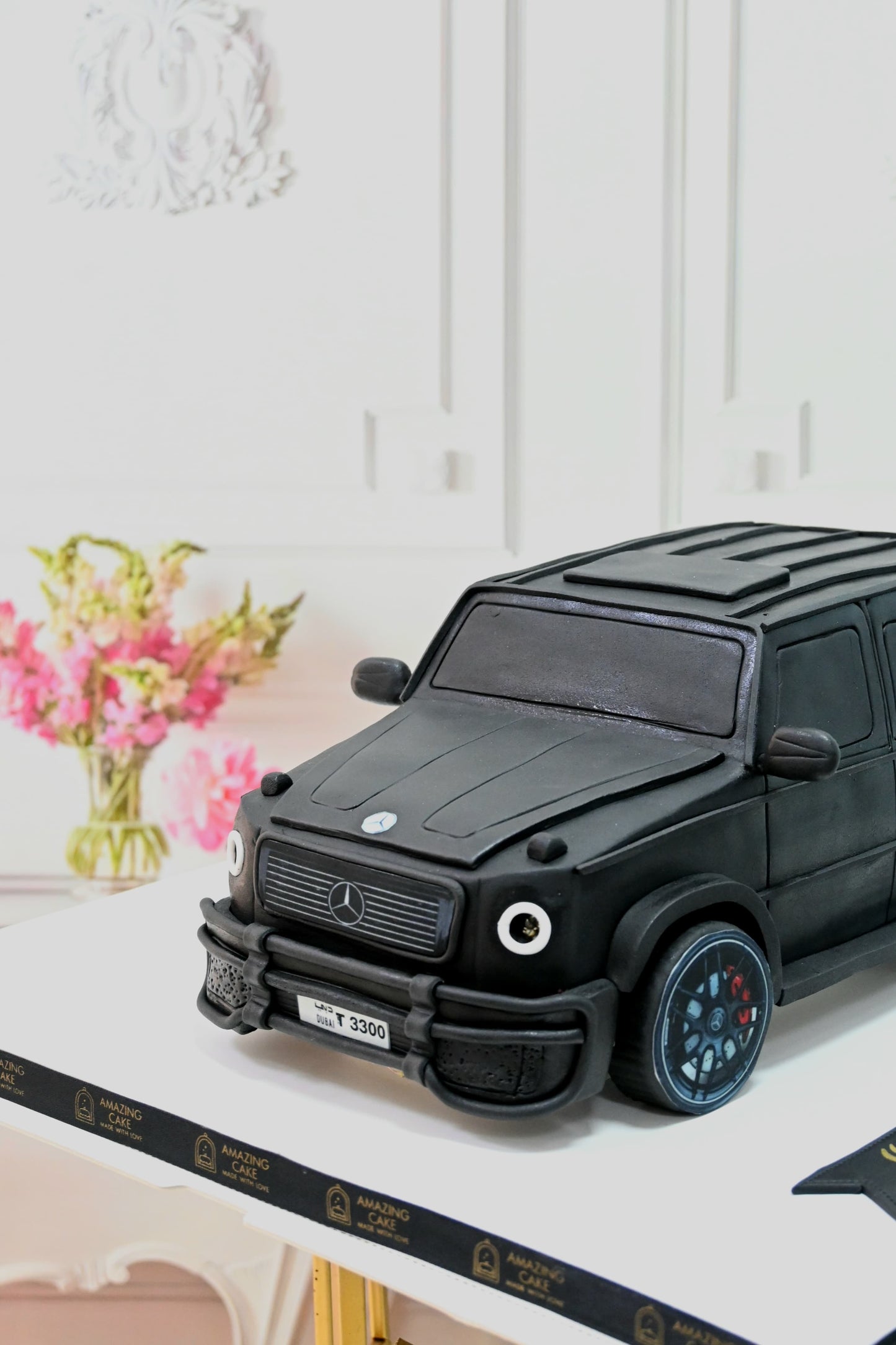 Mercedes G vagon cake