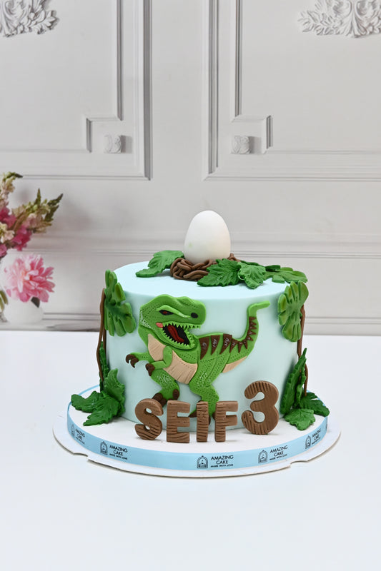 Dino cake 6