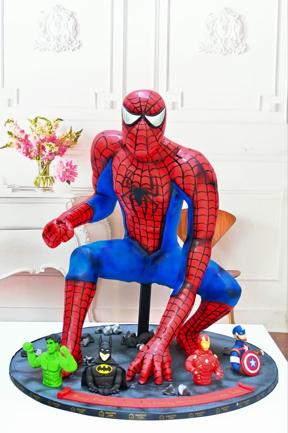 Spider man cake 8