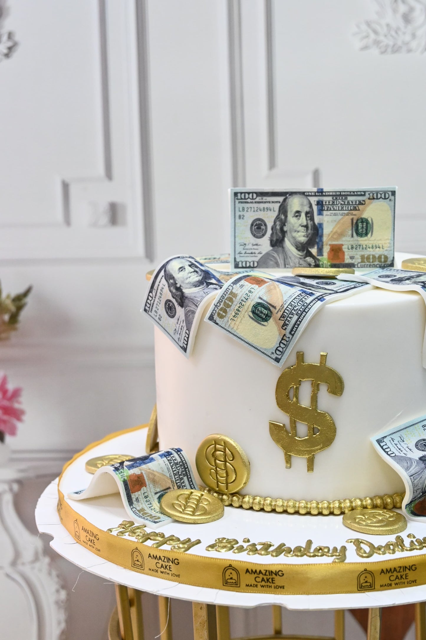 Dollar cake 4