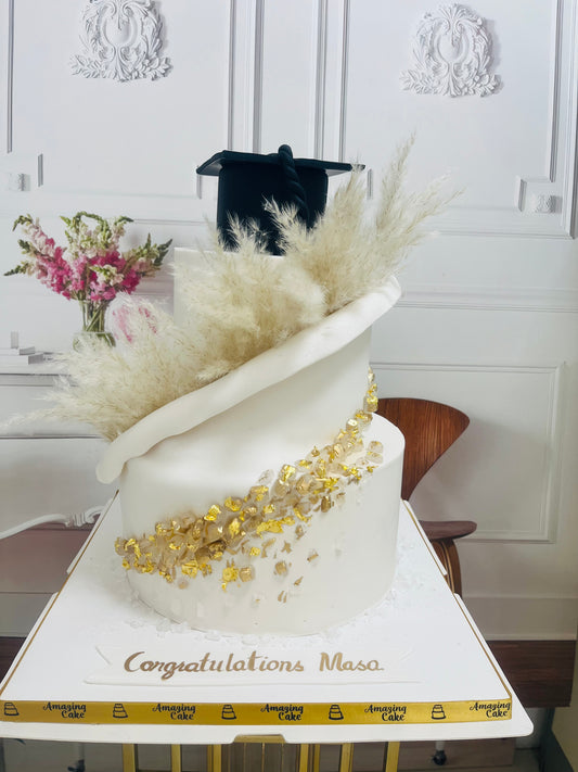 Boho Graduation Cake