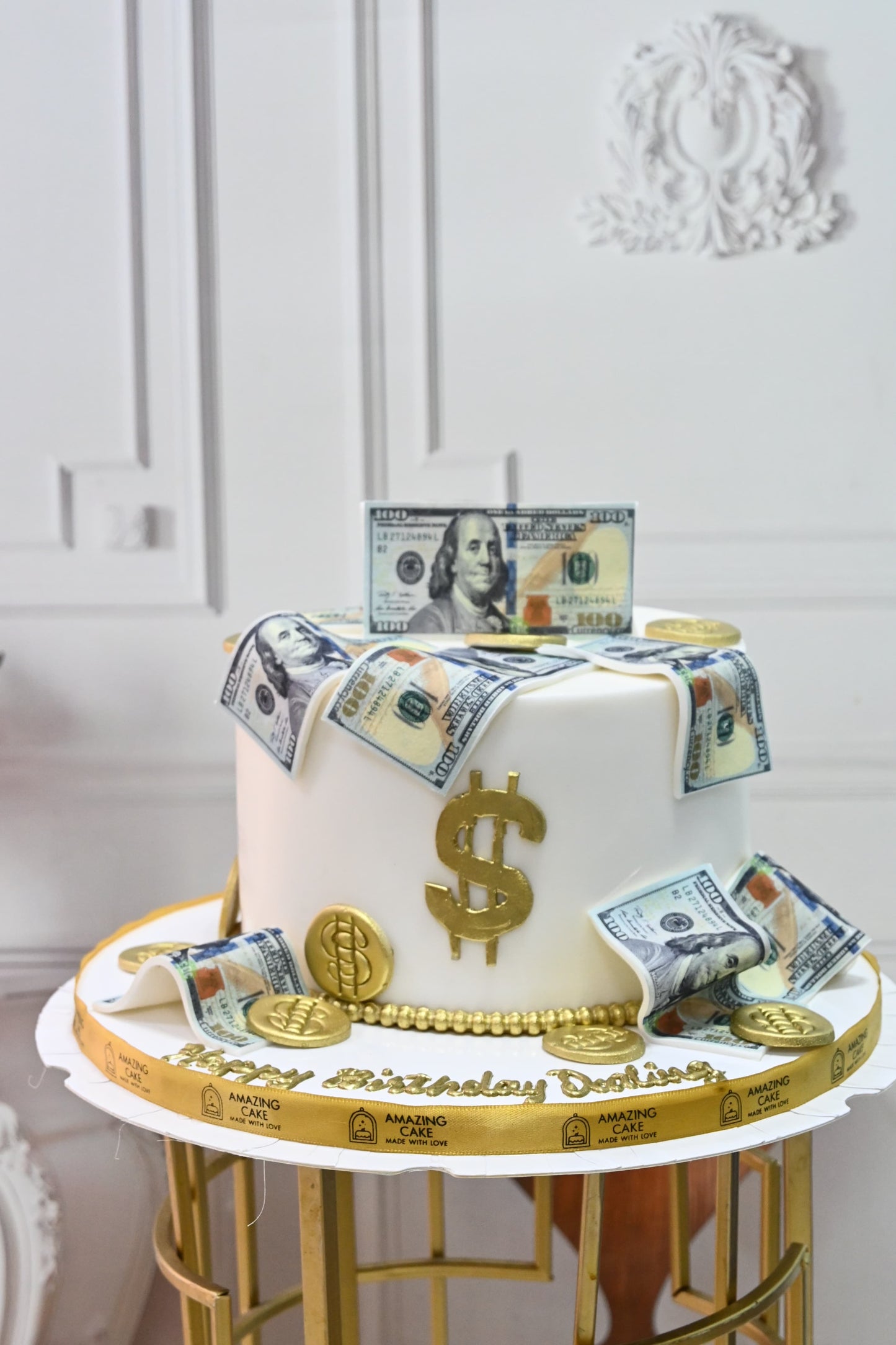 Dollar cake 4