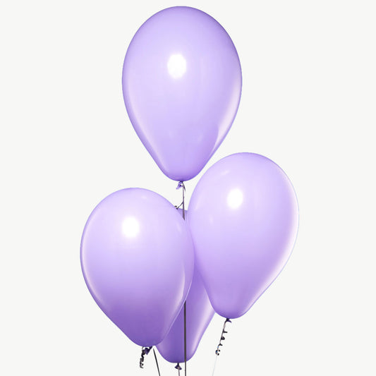 Purple color Helium baloon