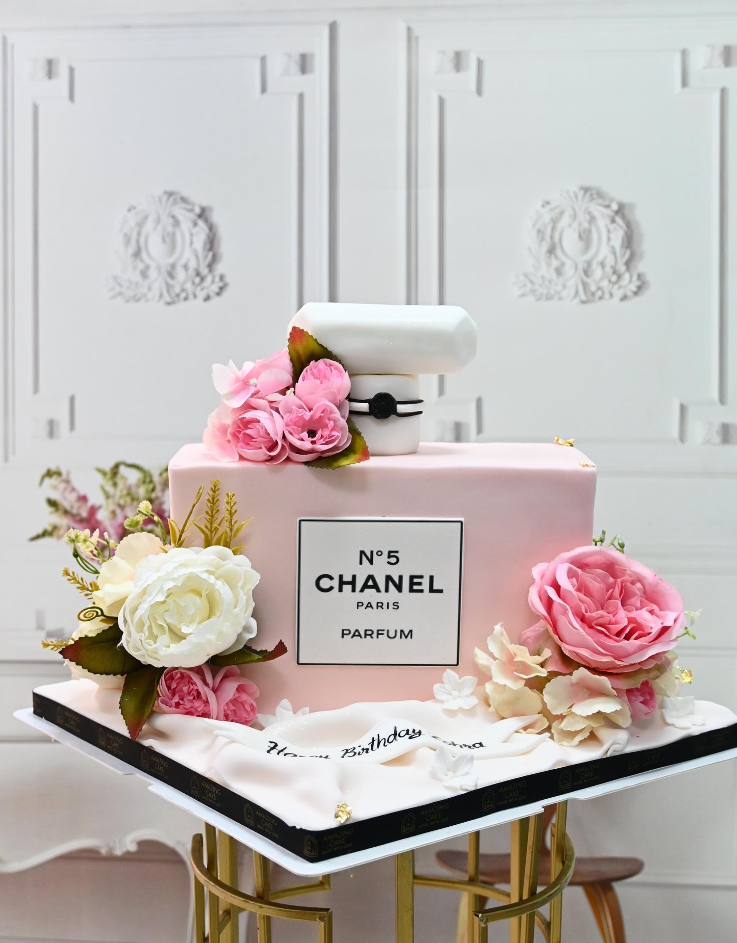 Chanel Perfume No 5 Cake 4