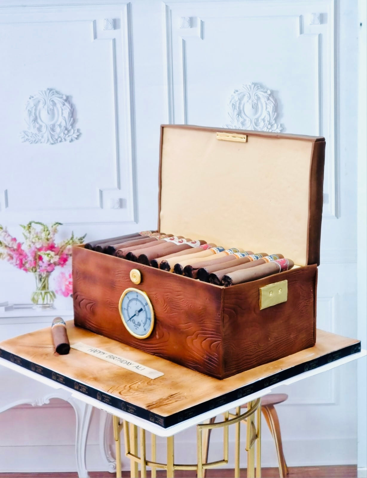 Cigar Box Cake