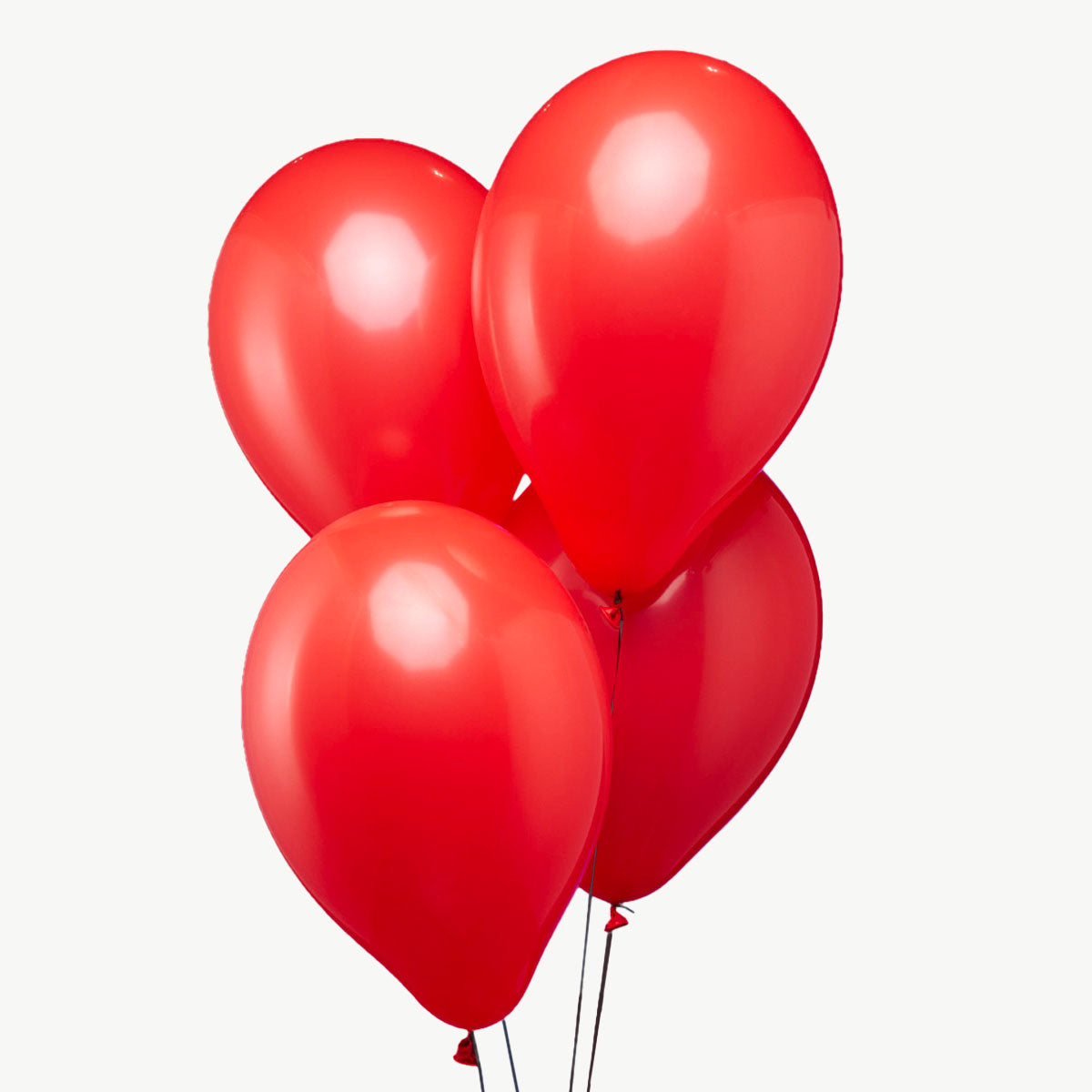 Red color Helium baloon