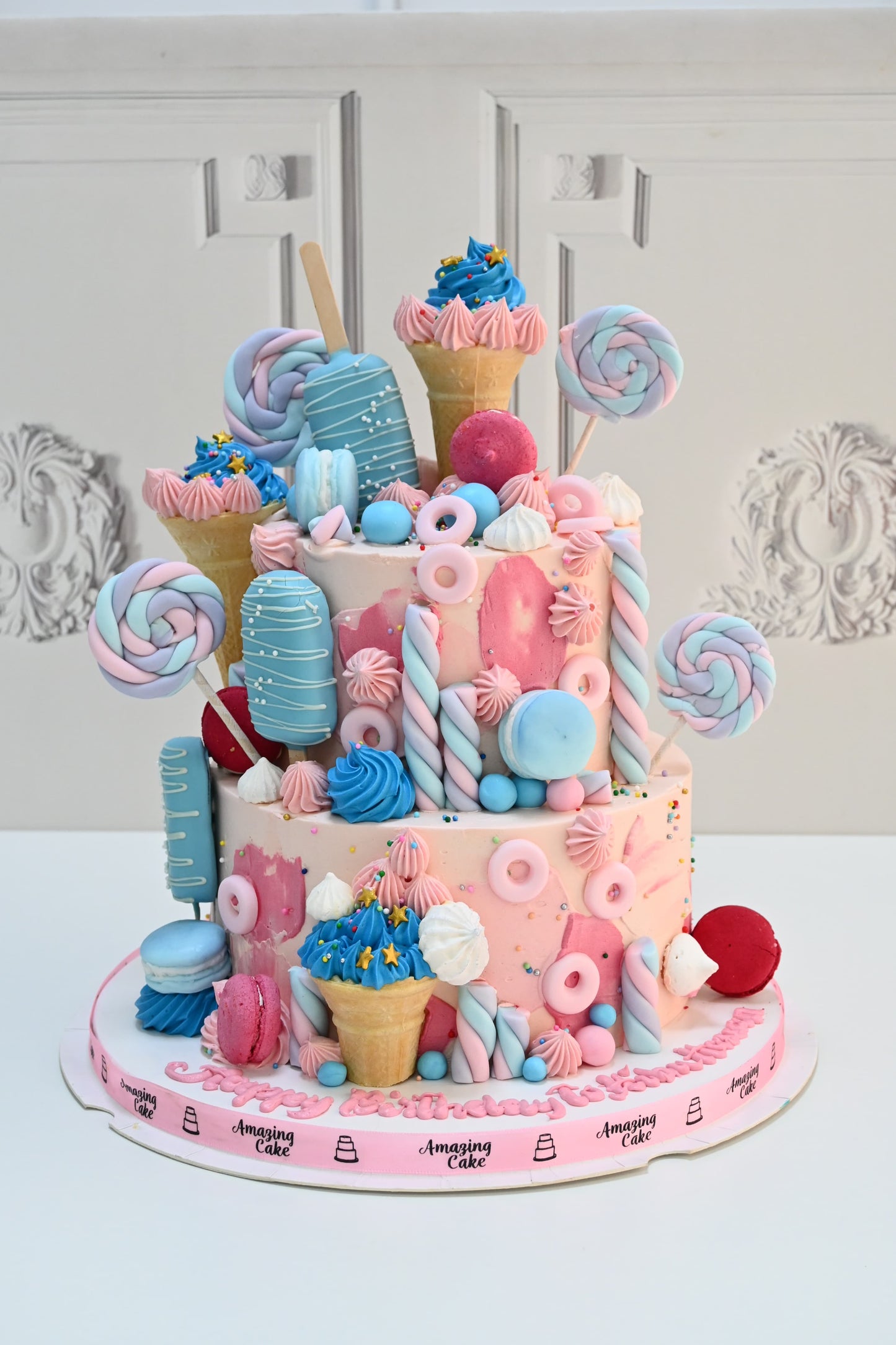 Candies cake pastel