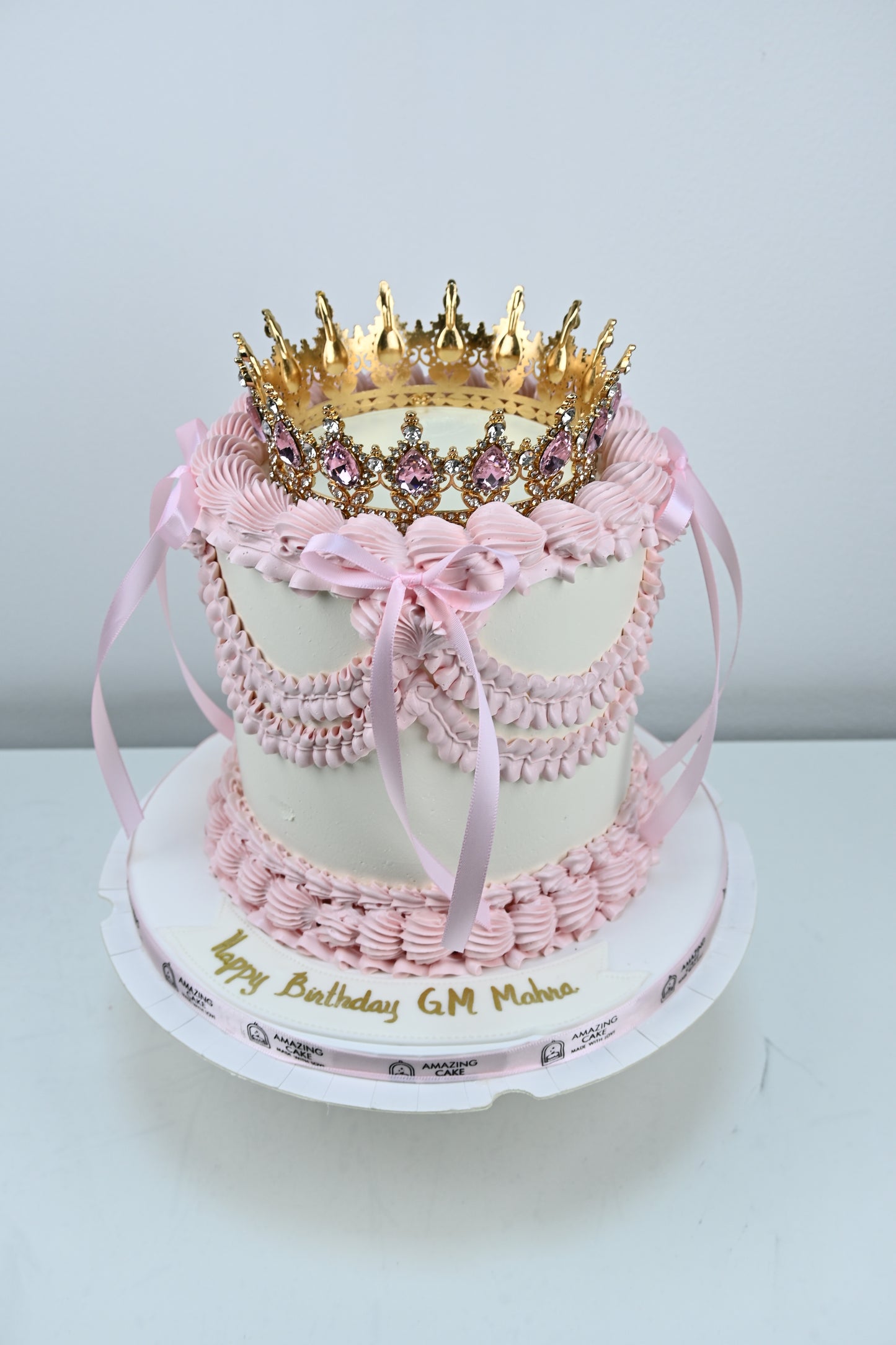 Vintage Crown Cake