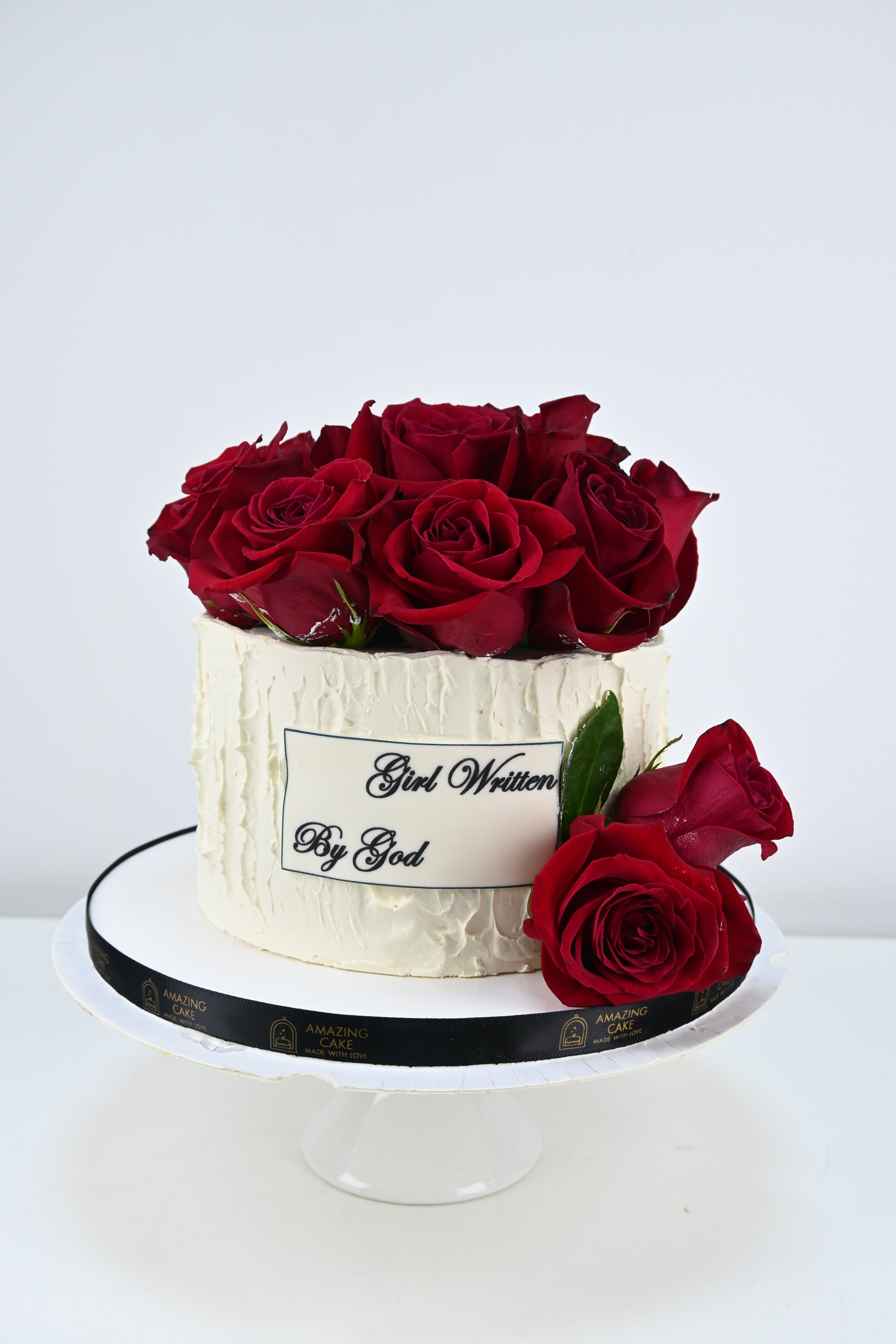 Red Rosess cake