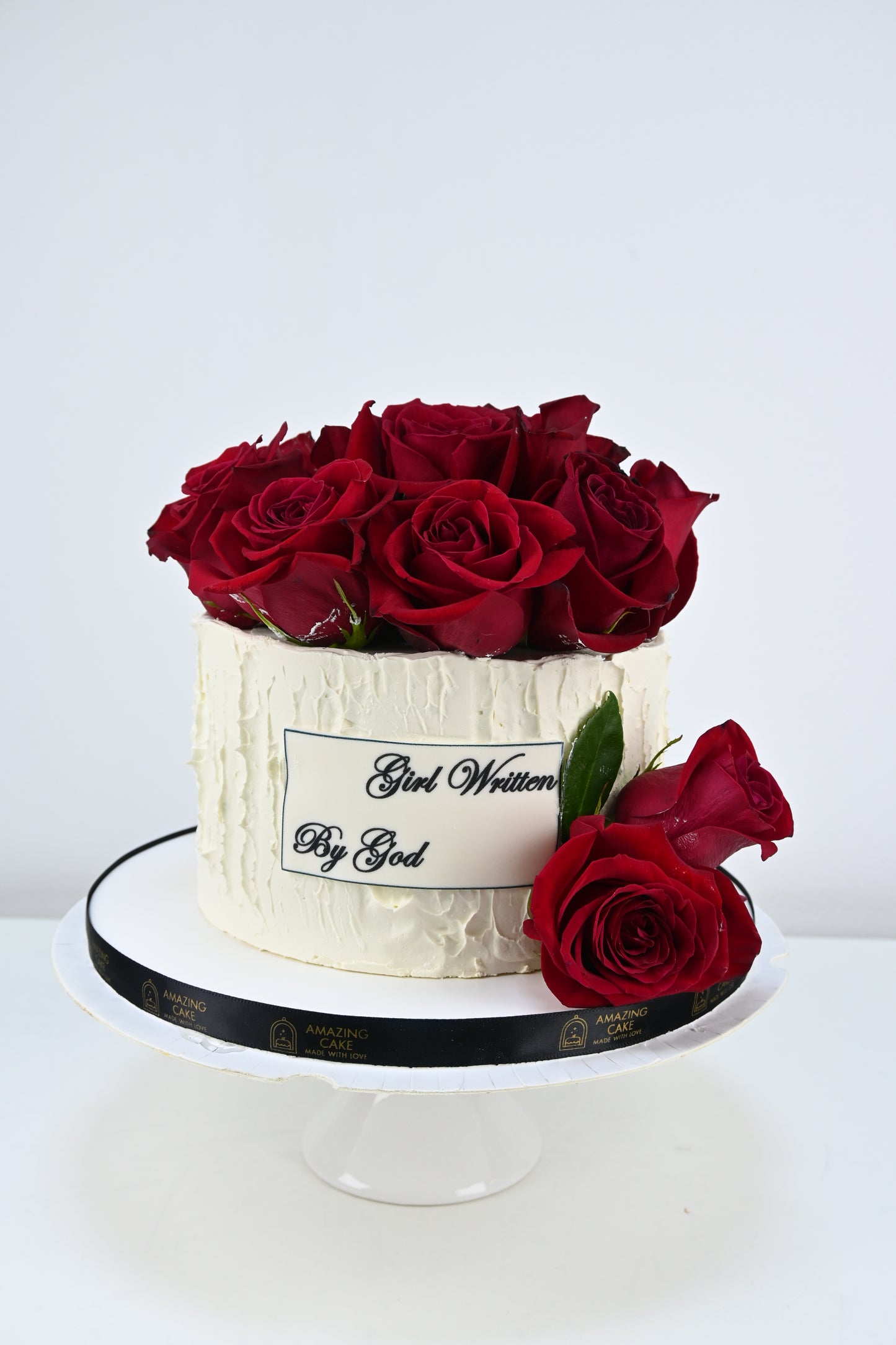 Red Rosess cake