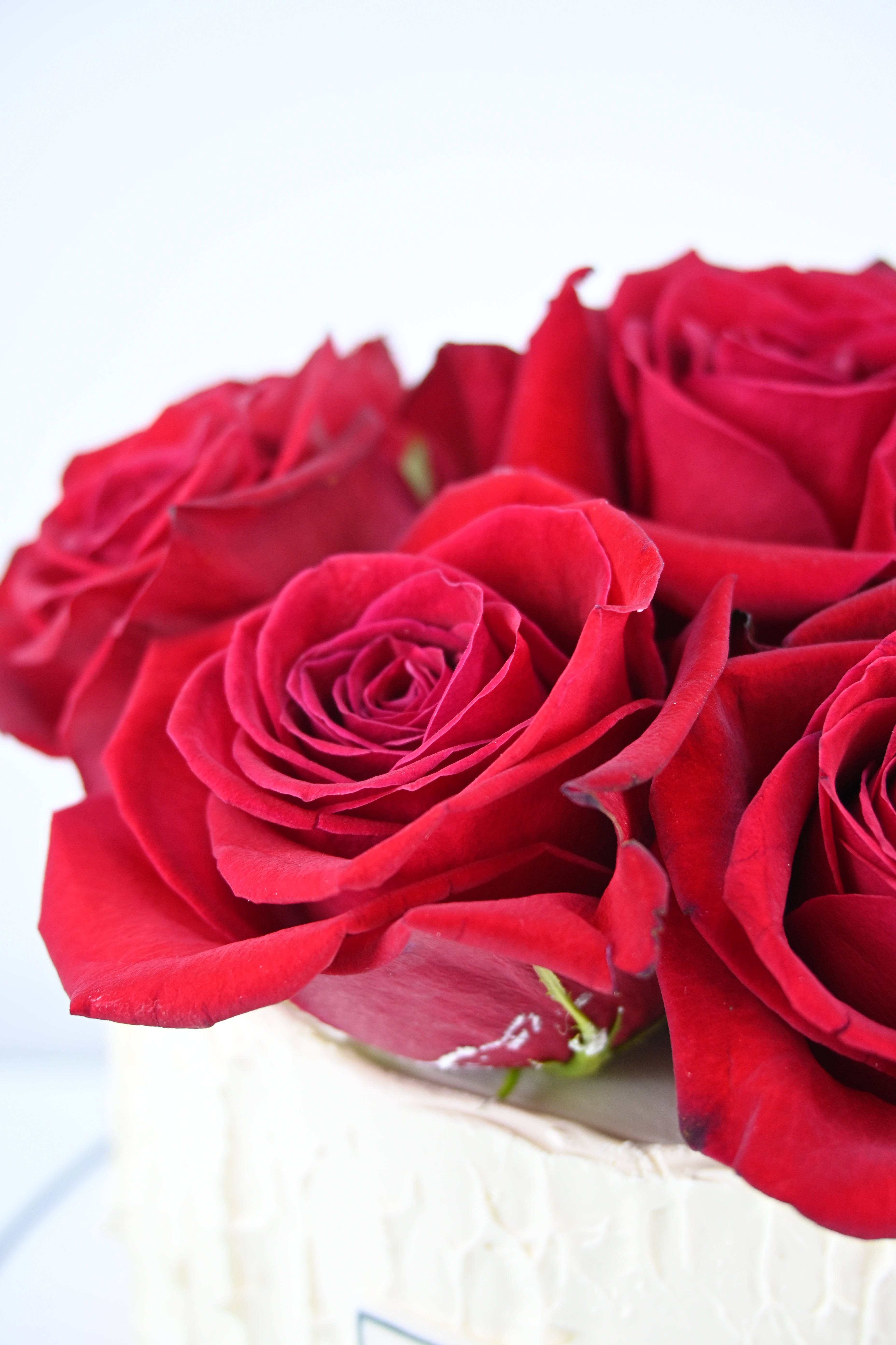 Red Rosess cake
