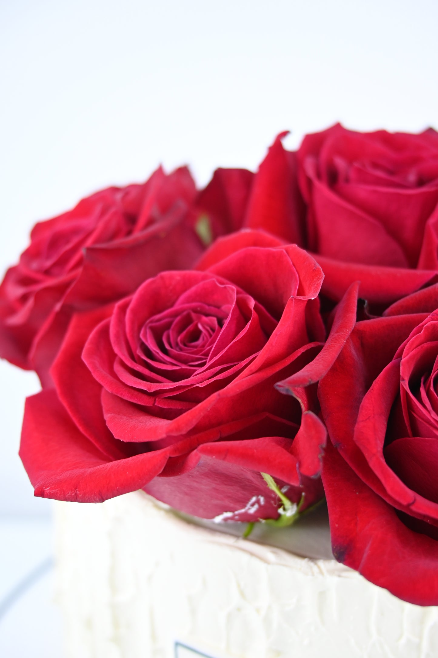 Red Rosess cake