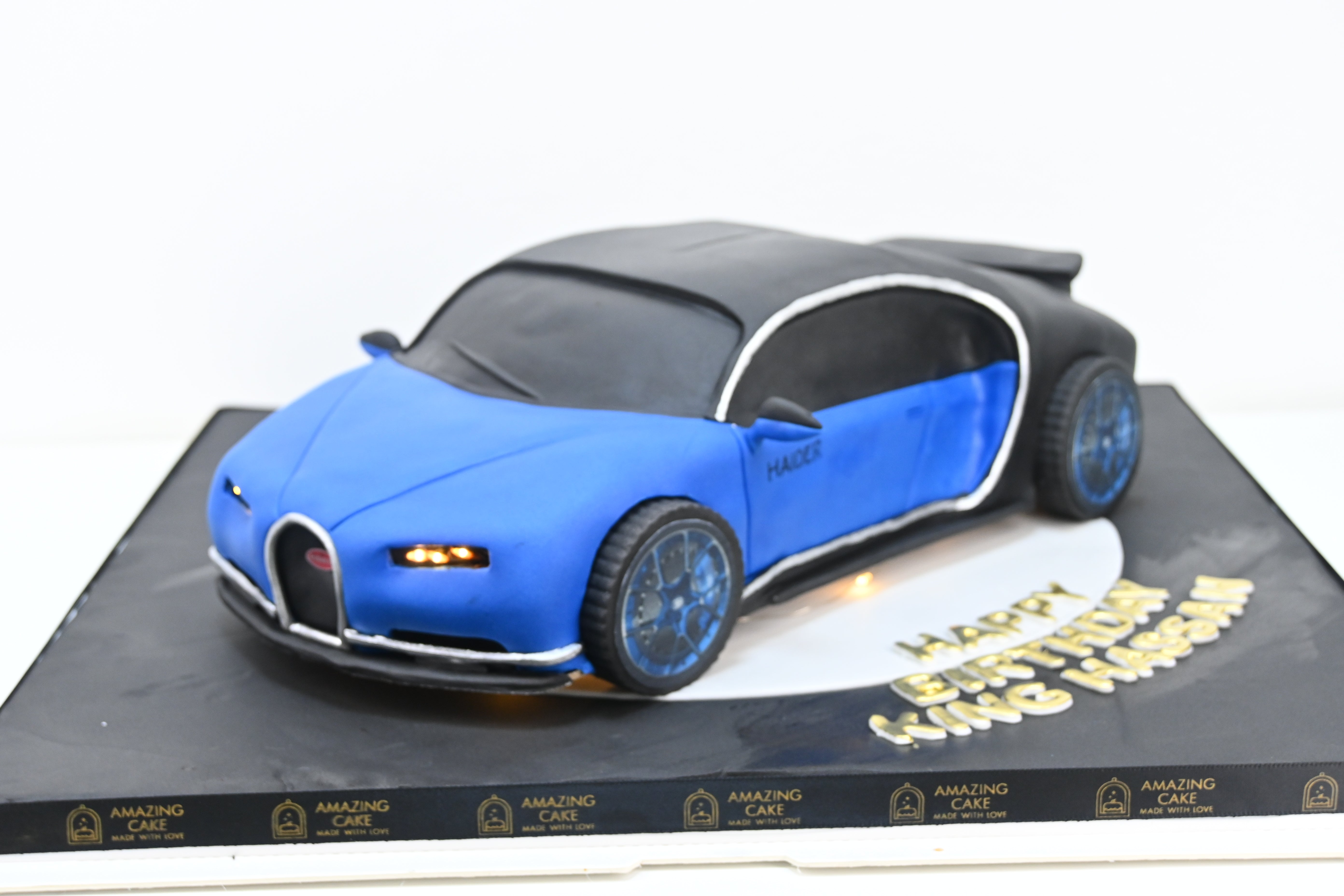 Bugatti Car Cake