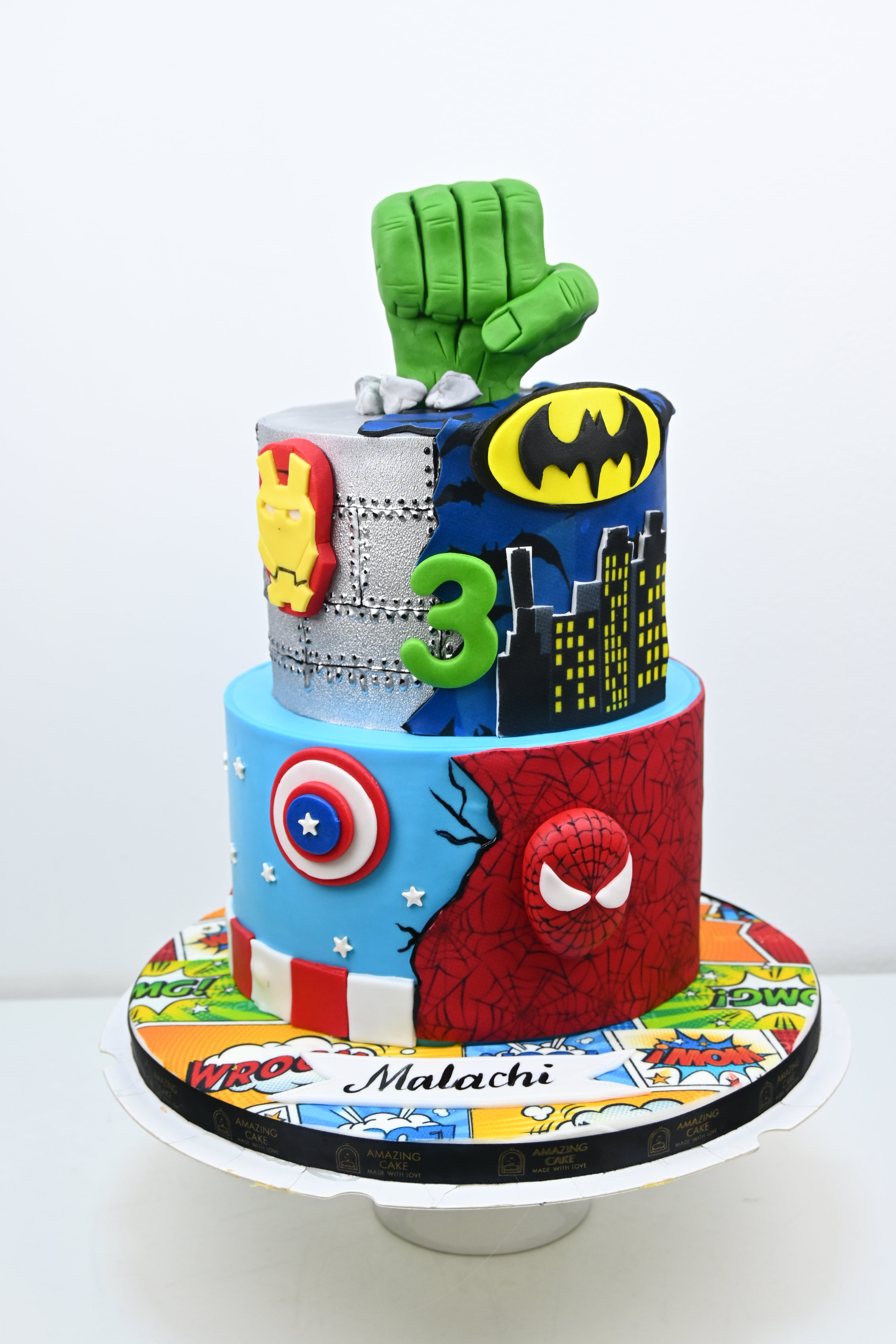 Superhero Cake 13