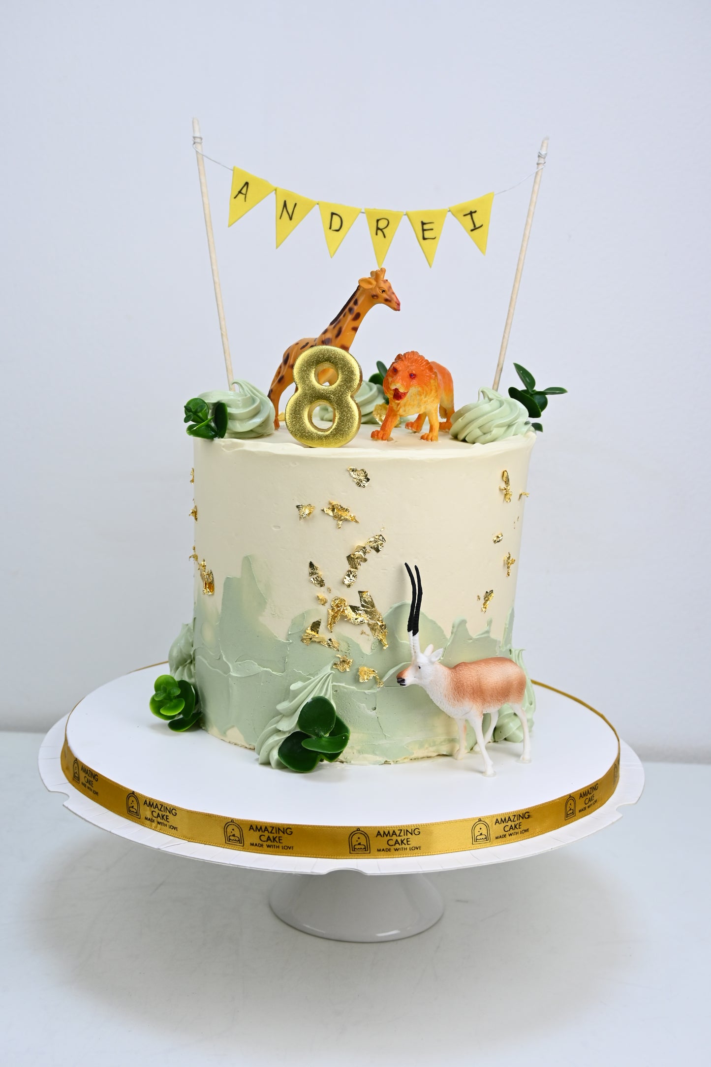 Safari Animal Cake