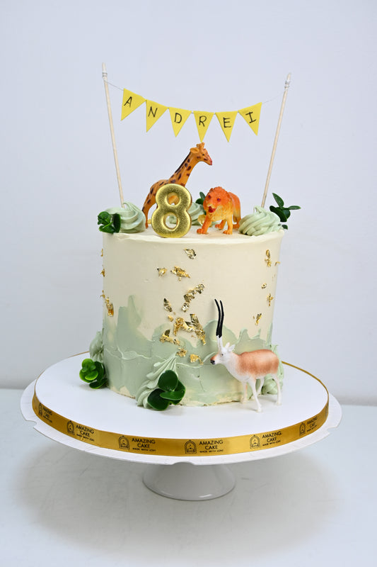 Safari Animal Cake