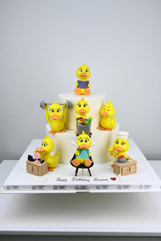 Duck Theme Cake