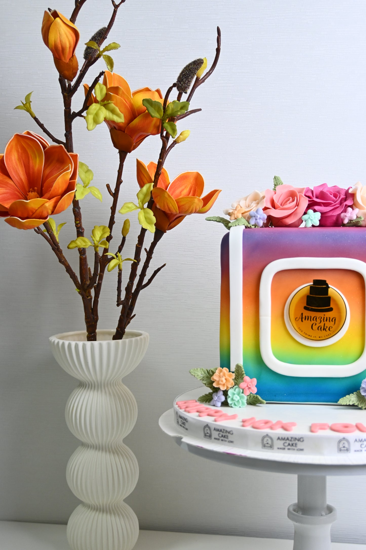Instagram theme cake