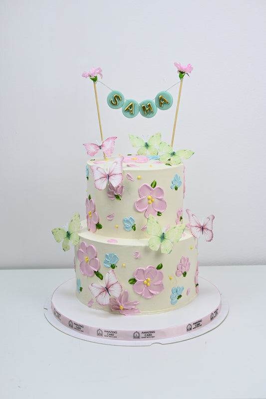 Fairy theme cake