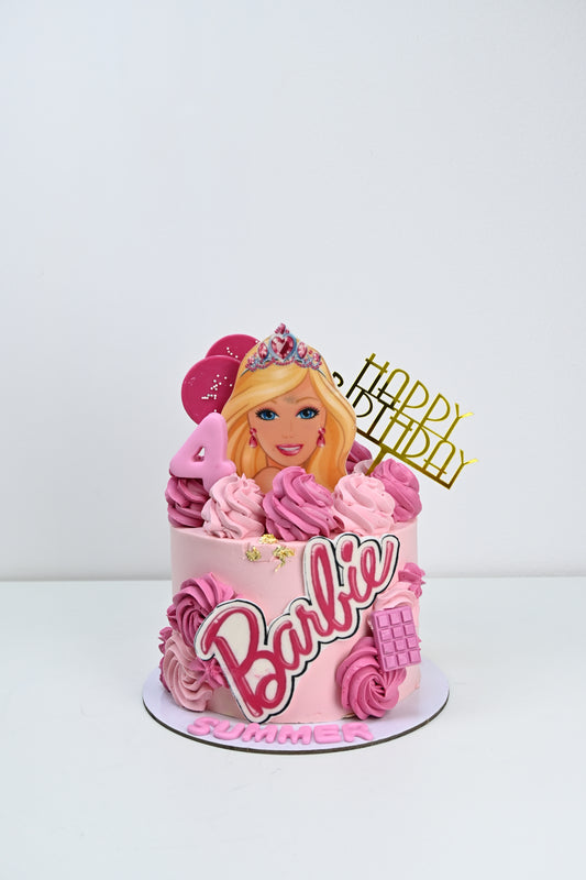 Barbie Theme Cake 2