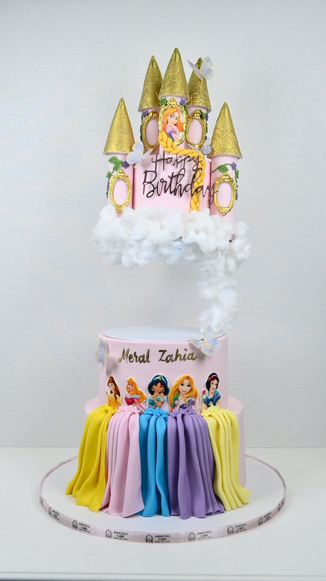 Disney prinsess cake