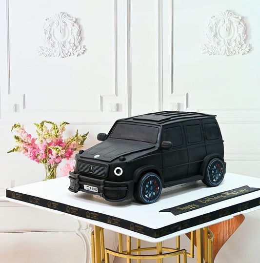 Mercedes G vagon cake