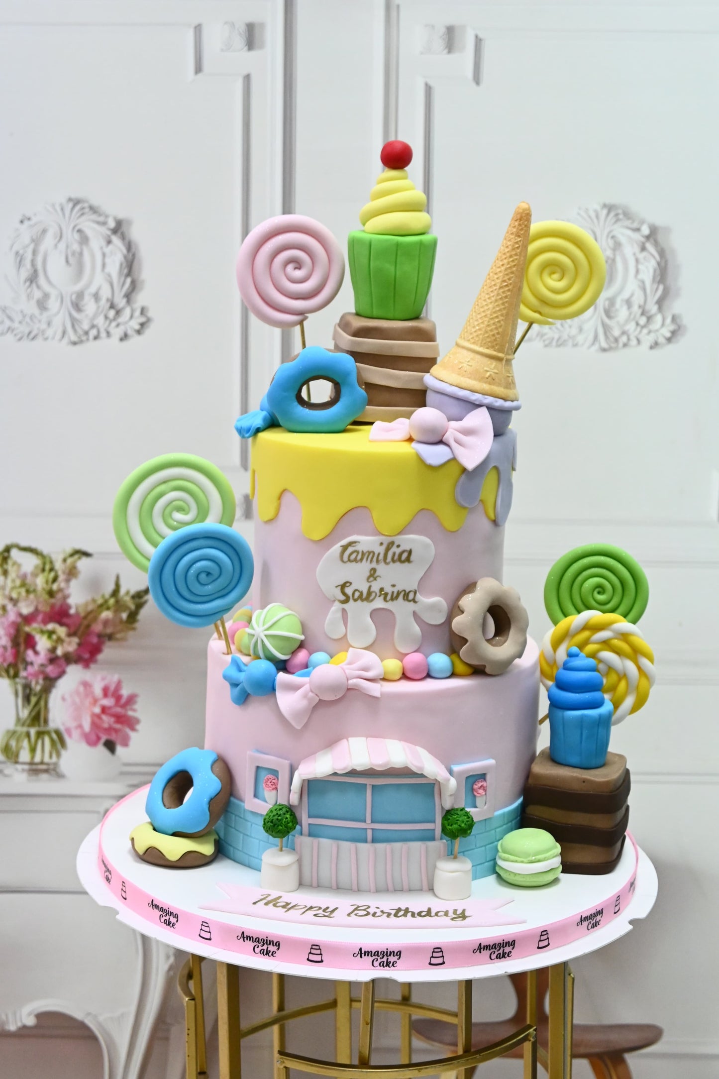 Candies cake