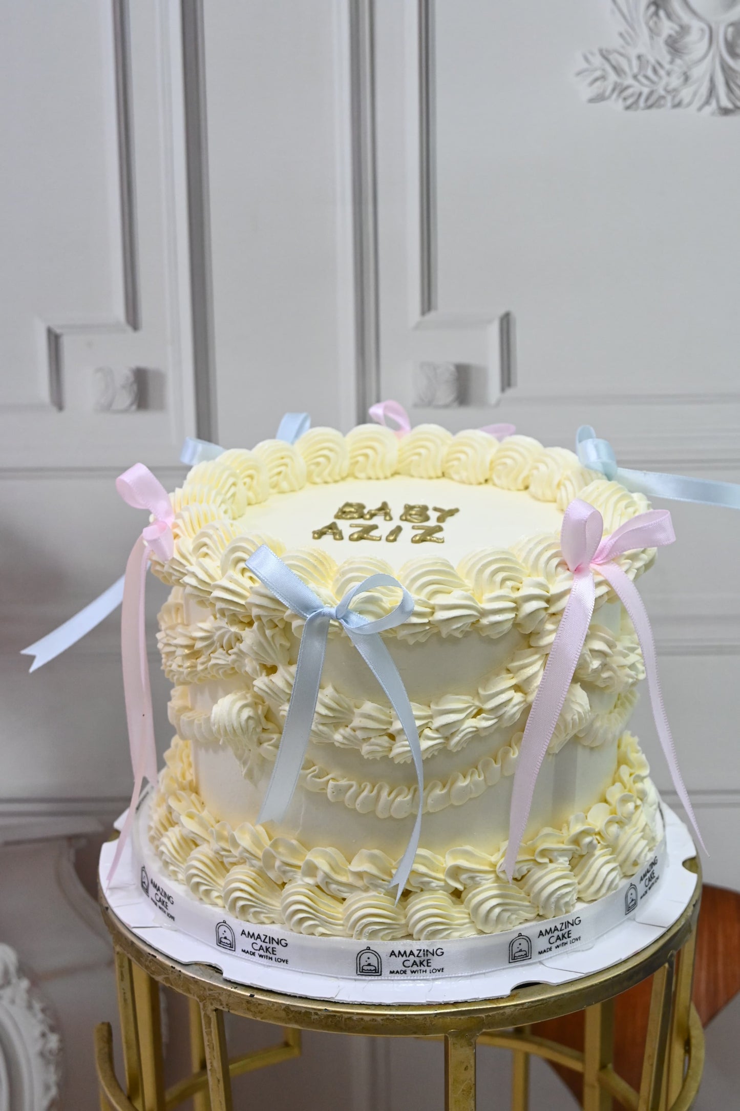 Gender Reveal Cake 8