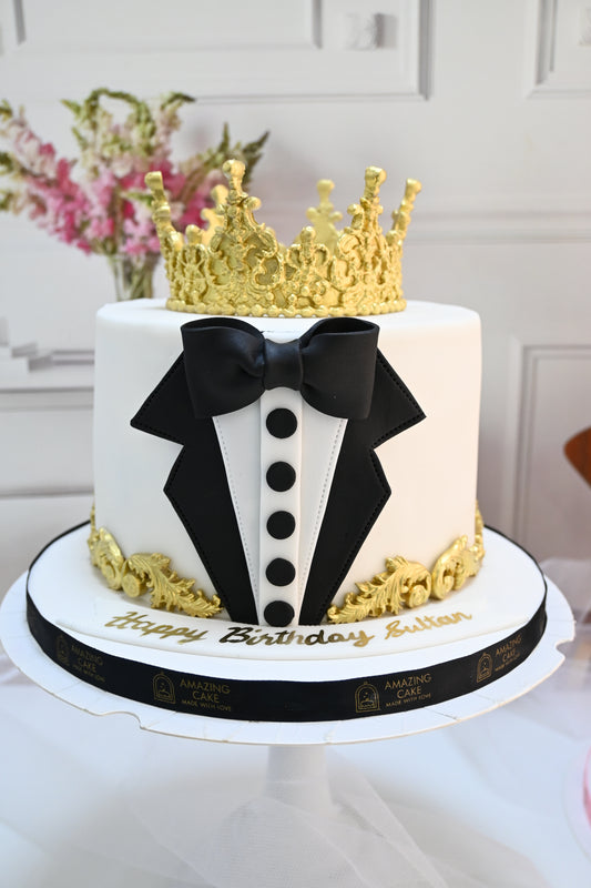 Gentleman Cake 1