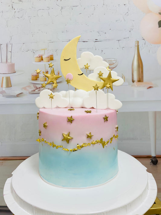 Gender Reveal Cake 17