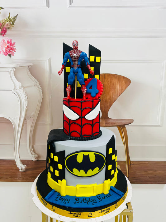 Super hero cake 8