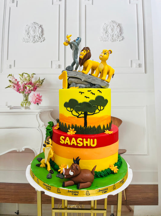 Lion King Cake 2