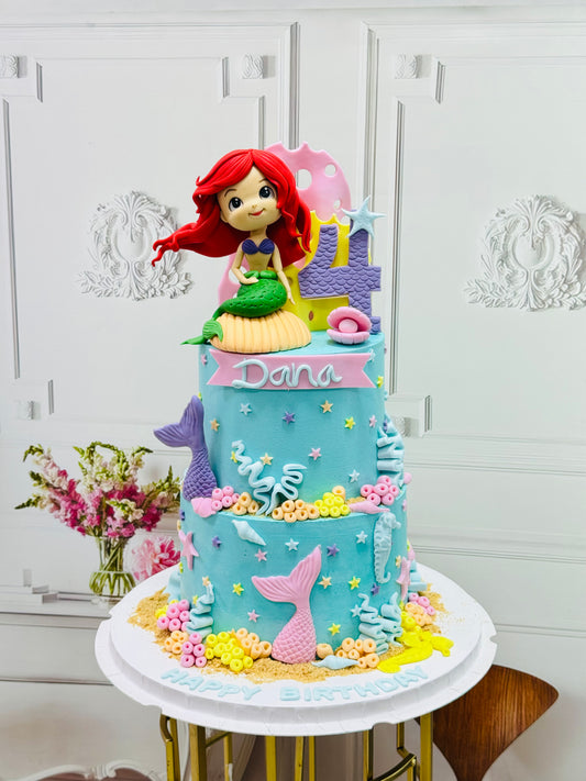 Mermaid Cake 1