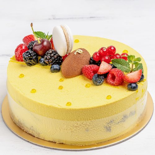 Mango Mousse Cake