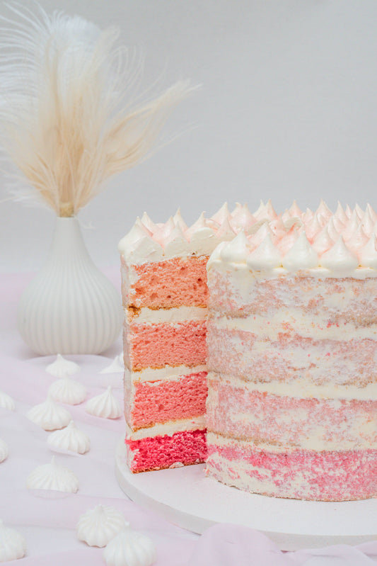 Pink Ombre Cake