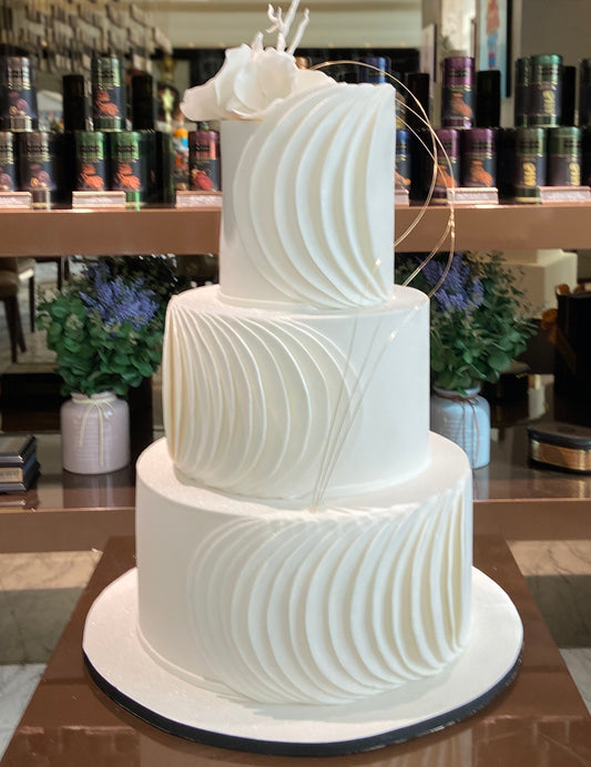 White Palace Wedding Cake