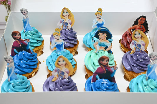 Disney Princess Cup Cakes