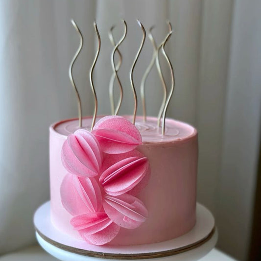 Pinkish Charm Cake