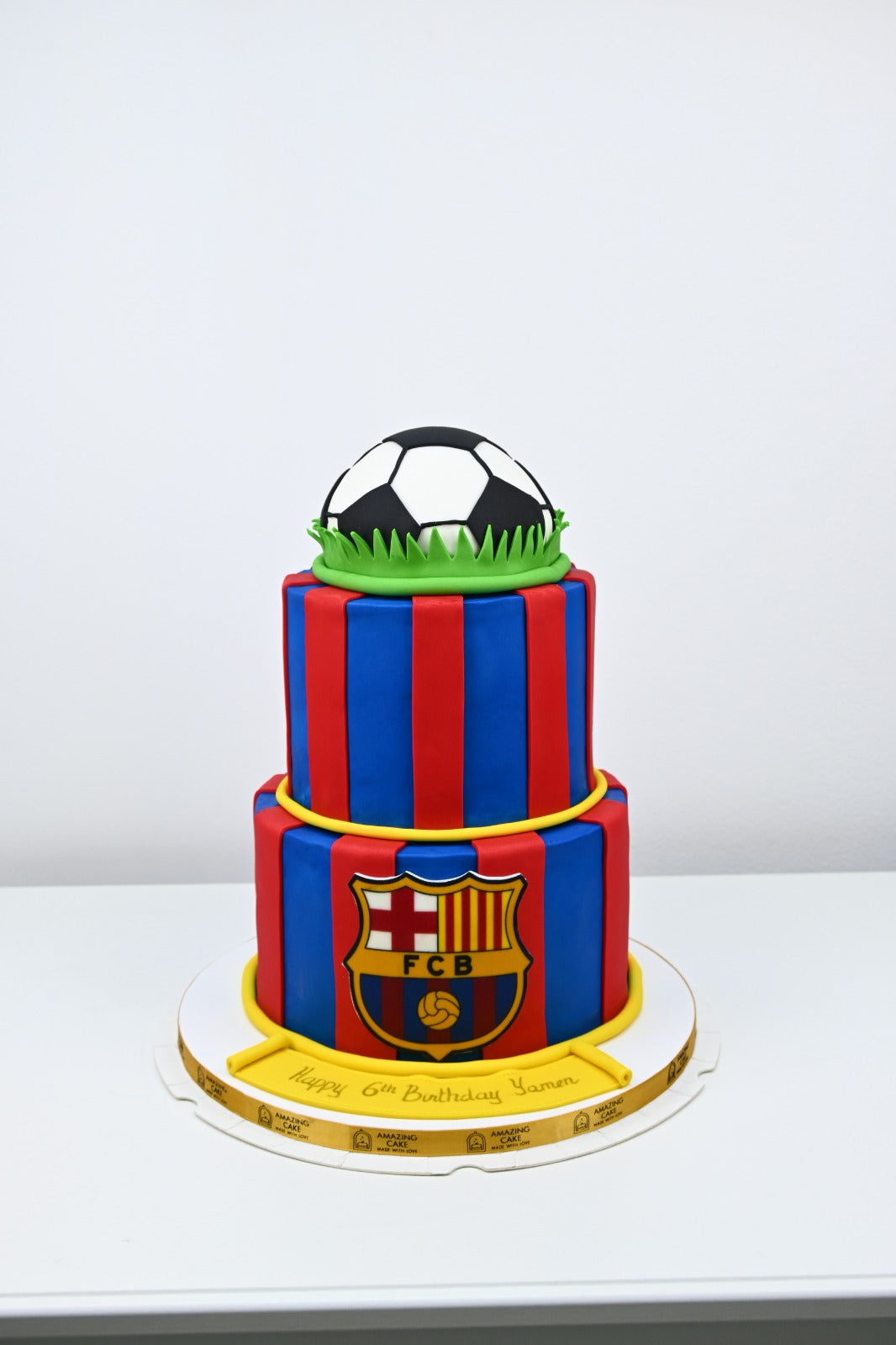 FC Barcelona Football Cake